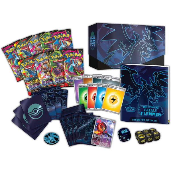 Pokemon Fatale Flammen Top Trainer Box
