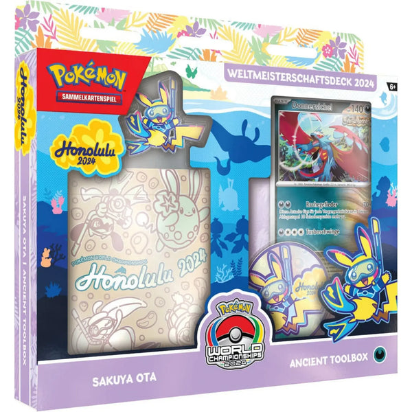Weltmeisterschaftsdeck 2024 Deck von Sakuya Ota – Orange Verpackung mit spielbereitem Deck und Booklet
