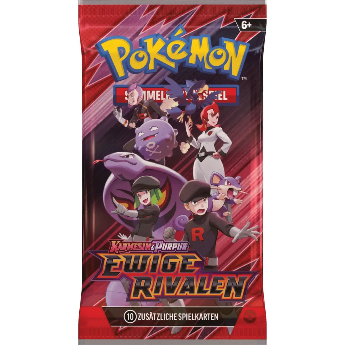 Pokémon Boosterpack Ewige Rivalen - Team Rocket Artwork