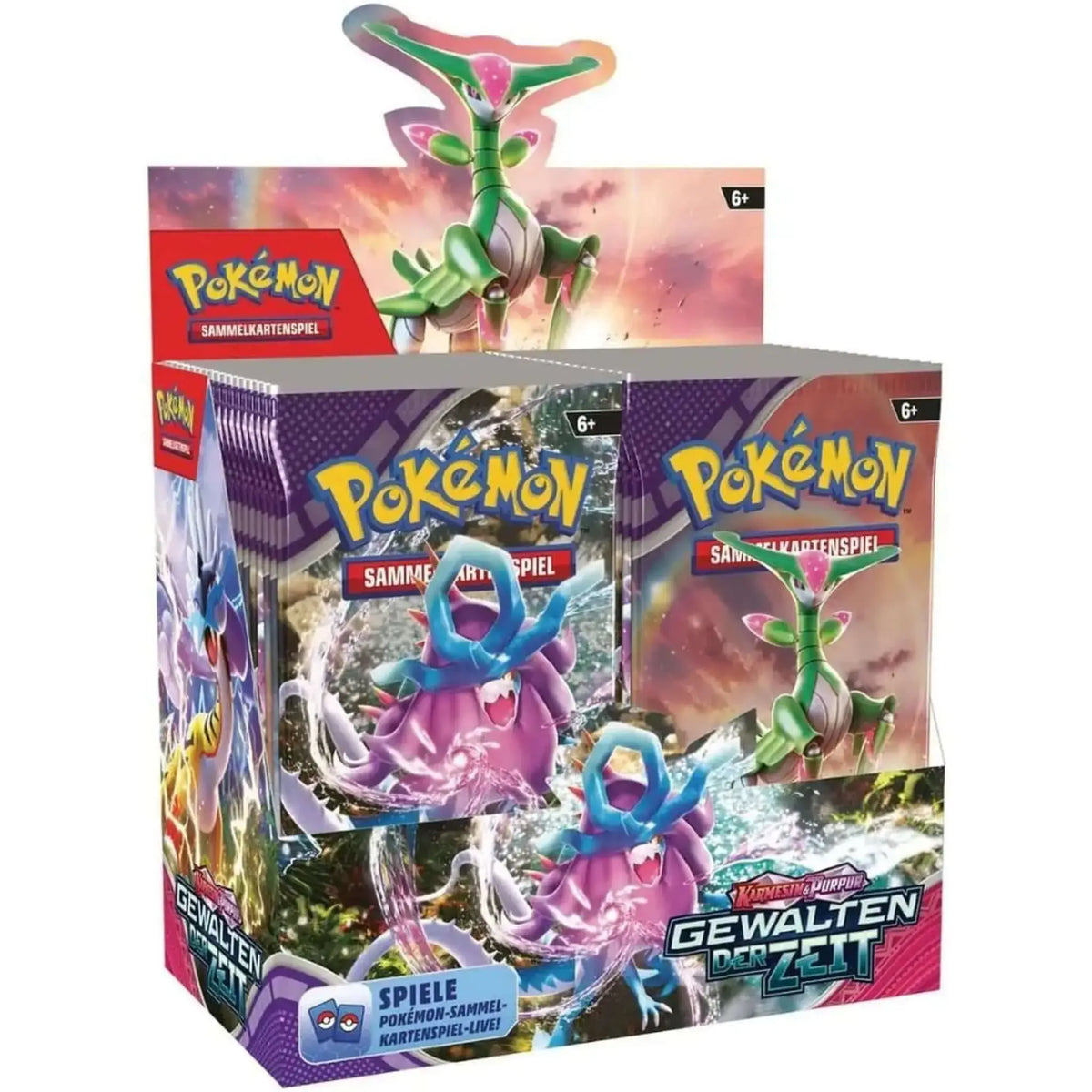 Pokemon Gewalten der Zeit Booster Display SV05 DE