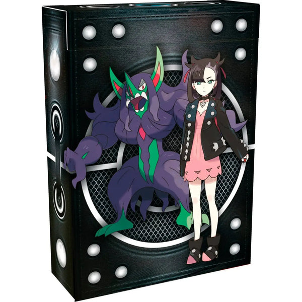 Pokémon Deckbox mit Marnie – beidseitig bedruckt, im Deck enthalten