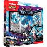 Pokémon TCG Rival Battle Deck Steven – Metagross EX Kartenset mit spielbereitem Deck und Premiumkarten