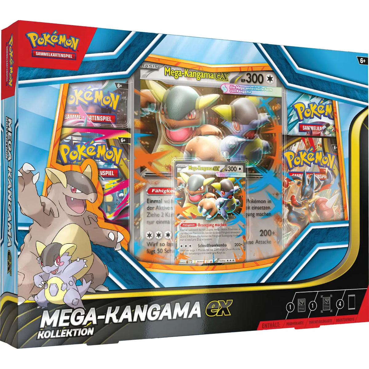 Pokemon Mega Kangama ex Kollektion DE