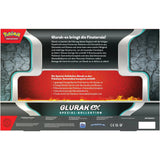 Rückseite der Glurak EX Spezial-Kollektion mit Produktdetails und Beschreibung