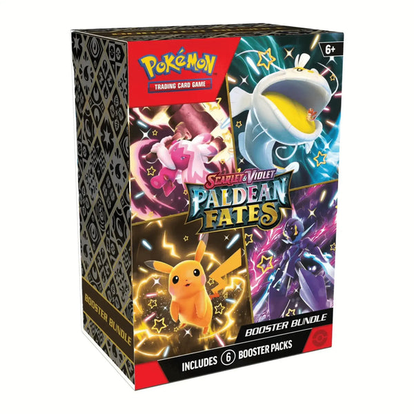 Pokemon Paldean Fates Booster Bundle SV04.5 EN