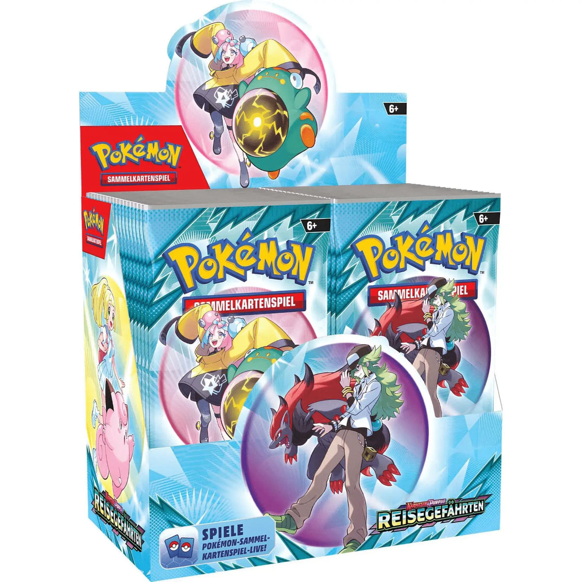 Pokemon Reisegefährten Booster Display SV09 DE
