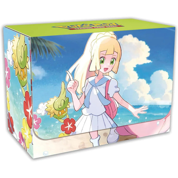 Pokémon Karten-Aufbewahrungsbox mit Lilly und Heiteira Design – aus Turnier-Kollektion