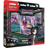 Seitenansicht des Kampfdecks Mary – enthält spielbereites Pokémon-Deck mit Morpeko EX