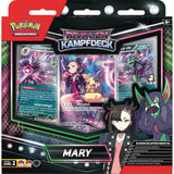 Pokémon TCG Kampfdeck Mary – Morpeko-Deck mit Promokarte, Spielunterlage und Zubehör in Marnie-Design