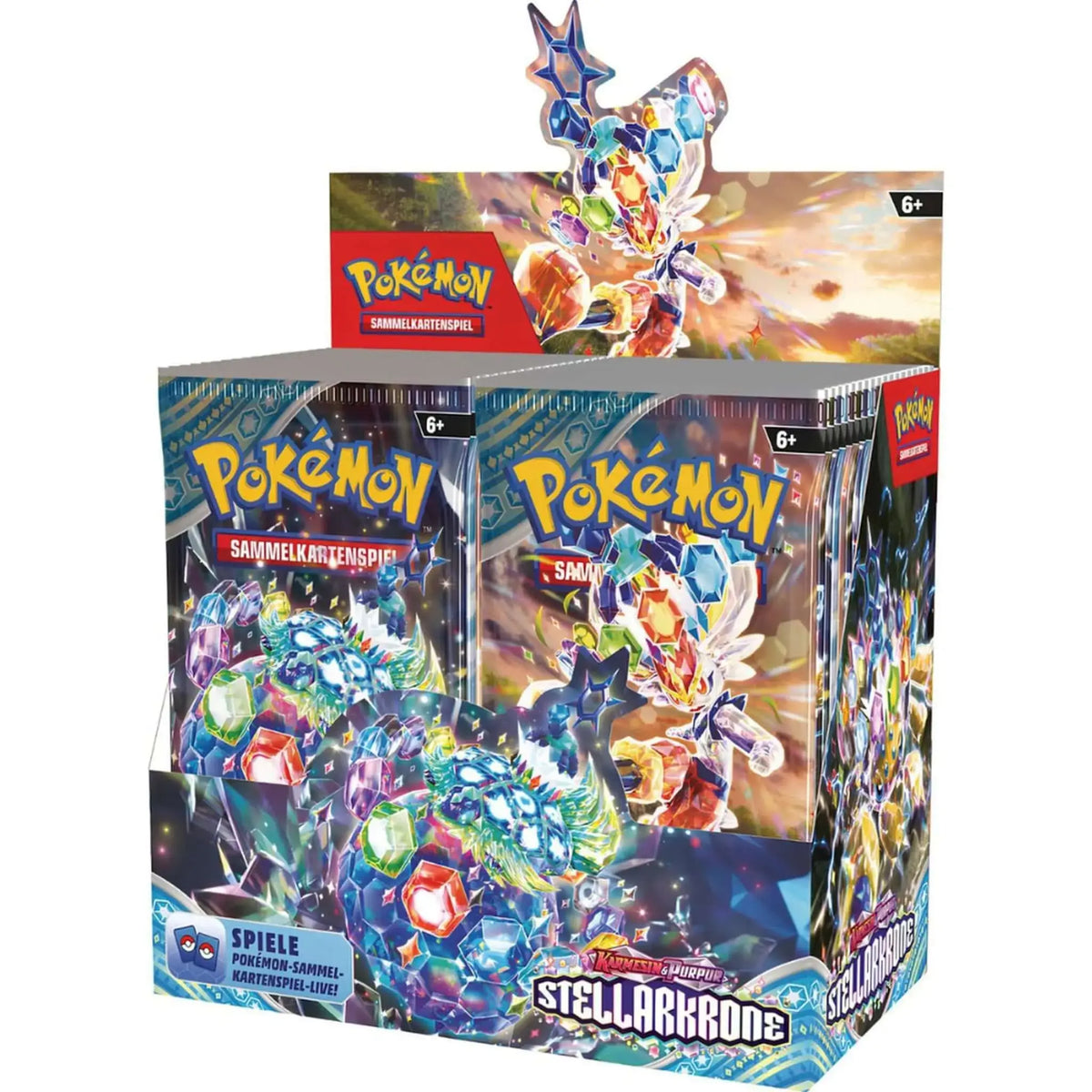 Pokemon Stellarkrone Booster Display SV07 DE