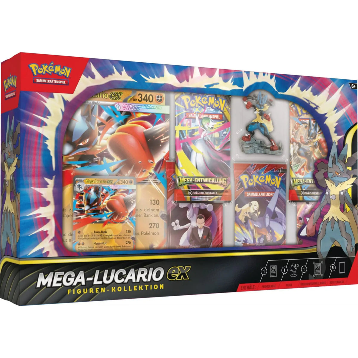 Pokemon Mega Lucario ex Figuren Kollektion DE