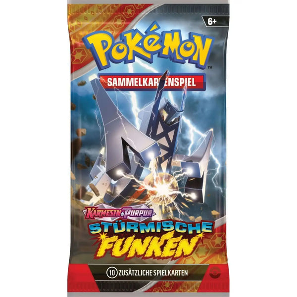 Pokémon Boosterpack Stürmische Funken - Briduradon Artwork