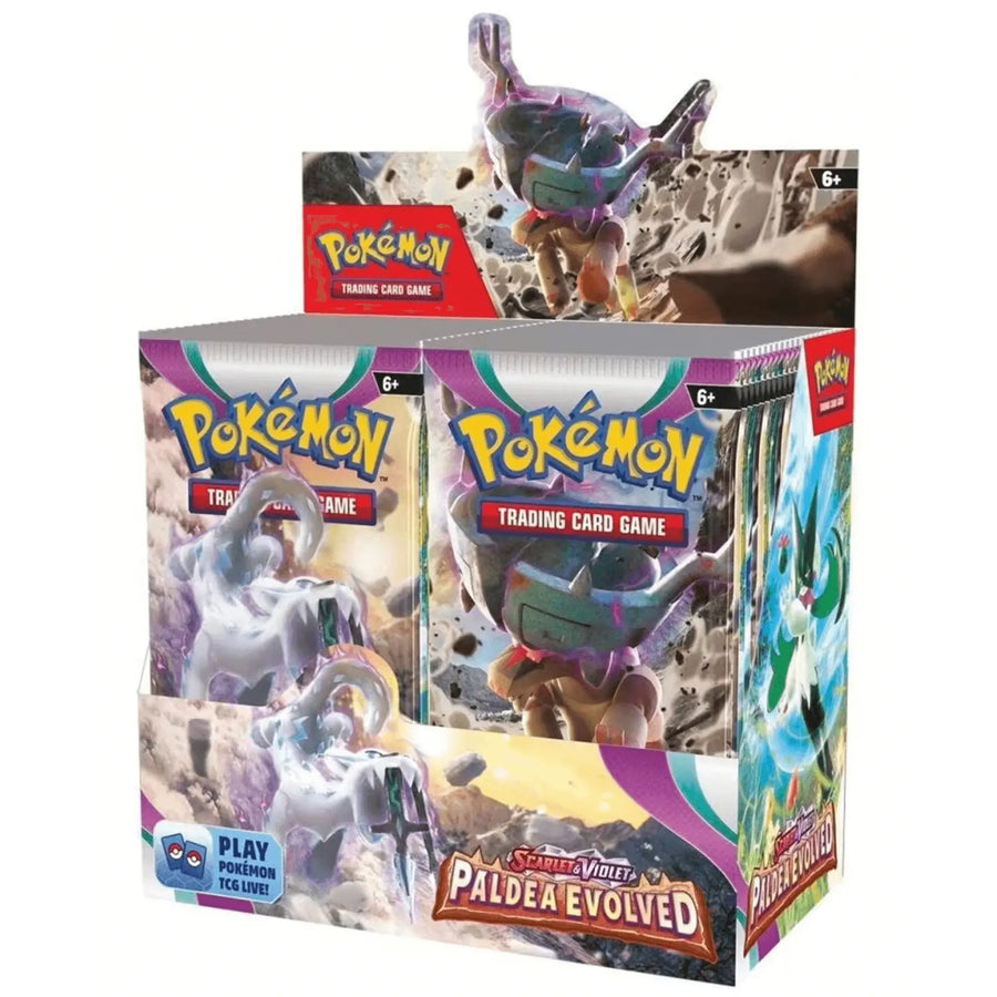 Pokemon Paldea Evolved Booster Display SV02 EN