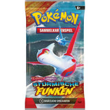 Pokémon Boosterpack Stürmische Funken - Latias Artwork
