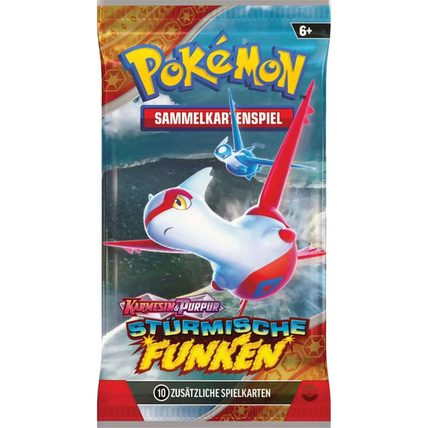 Pokémon Boosterpack Stürmische Funken - Latias Artwork