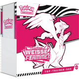Pokémon TCG Top-Trainer-Box Weiße Flammen – Reshiram-Design mit exklusiven Inhalten für Sammler und Spieler