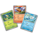Pokémon Schwarze Blitze & Weiße Flammen Poster‑Kollektion – Promokarten Serpifeu, Floink und Ottaro