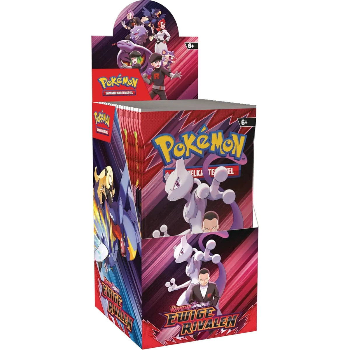 Pokemon Ewige Rivalen 18 Booster Display SV10 DE
