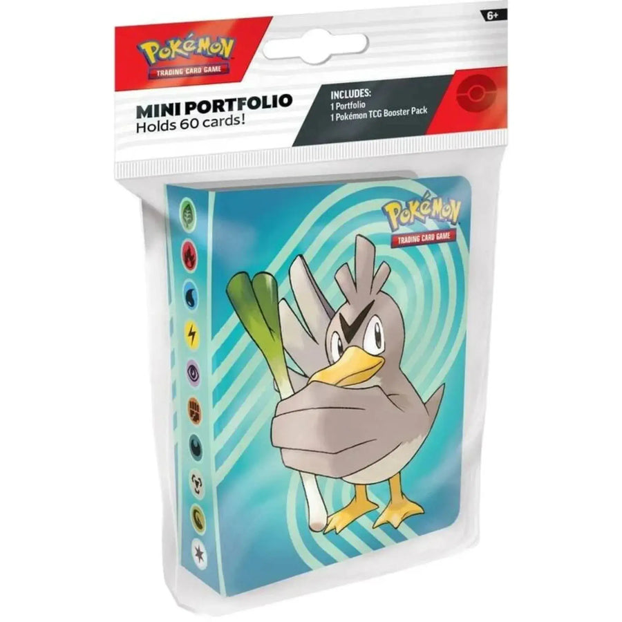 Pokémon Mini-Portfolio Farfetch'd Artwork Englisch